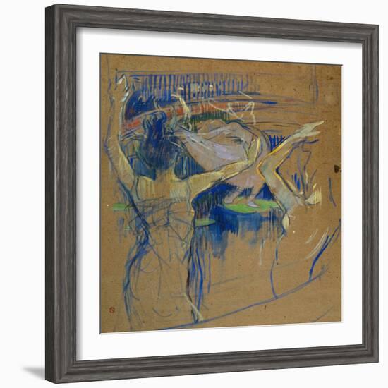 Ballet De Papa Chrysantheme, 1892-Henri de Toulouse-Lautrec-Framed Giclee Print