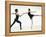 Ballet pas de deux-Erik Isakson-Framed Premier Image Canvas