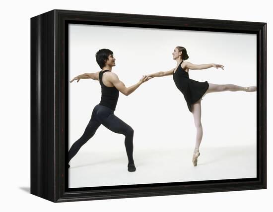 Ballet pas de deux-Erik Isakson-Framed Premier Image Canvas