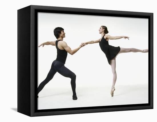 Ballet pas de deux-Erik Isakson-Framed Premier Image Canvas