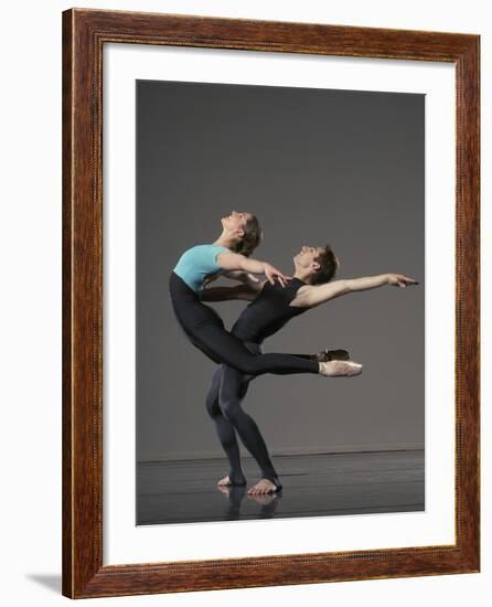 Ballet pas de deux-Erik Isakson-Framed Photographic Print