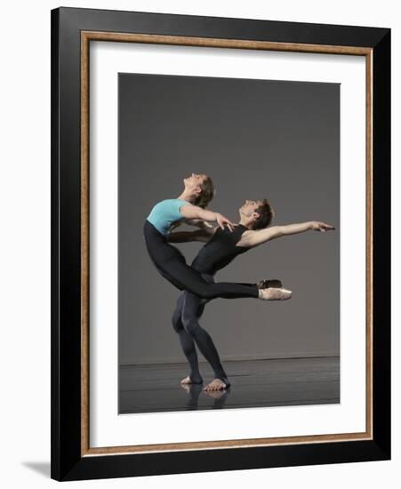 Ballet pas de deux-Erik Isakson-Framed Photographic Print