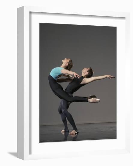 Ballet pas de deux-Erik Isakson-Framed Photographic Print