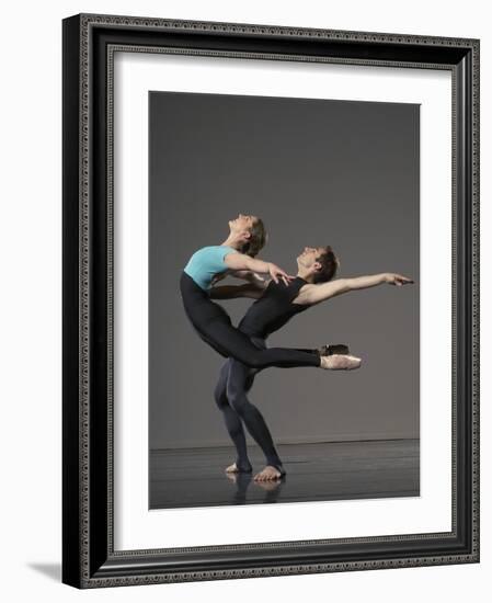 Ballet pas de deux-Erik Isakson-Framed Photographic Print