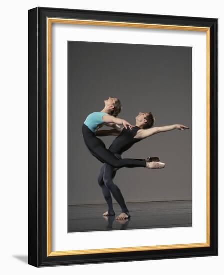 Ballet pas de deux-Erik Isakson-Framed Photographic Print