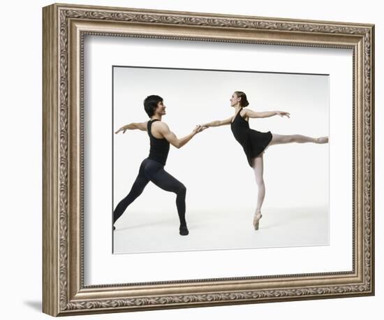 Ballet pas de deux-Erik Isakson-Framed Photographic Print