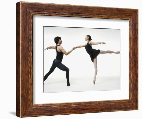 Ballet pas de deux-Erik Isakson-Framed Photographic Print