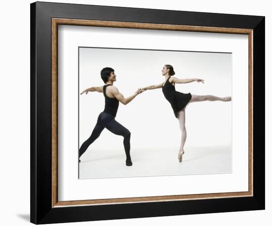 Ballet pas de deux-Erik Isakson-Framed Photographic Print