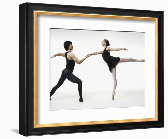 Ballet pas de deux-Erik Isakson-Framed Photographic Print