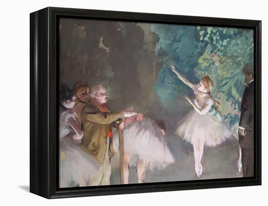 Ballet Rehearsal-Edgar Degas-Framed Premier Image Canvas