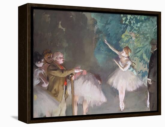 Ballet Rehearsal-Edgar Degas-Framed Premier Image Canvas