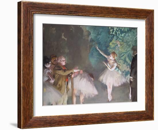 Ballet Rehearsal-Edgar Degas-Framed Giclee Print