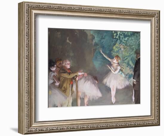 Ballet Rehearsal-Edgar Degas-Framed Giclee Print