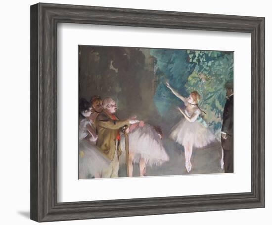 Ballet Rehearsal-Edgar Degas-Framed Giclee Print