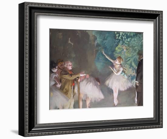 Ballet Rehearsal-Edgar Degas-Framed Giclee Print