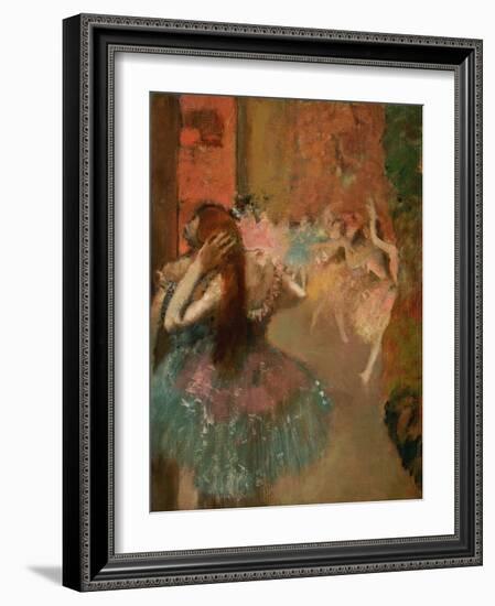 Ballet Scene, about 1885-Edgar Degas-Framed Giclee Print