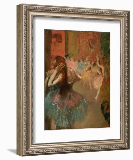 Ballet Scene, about 1885-Edgar Degas-Framed Giclee Print