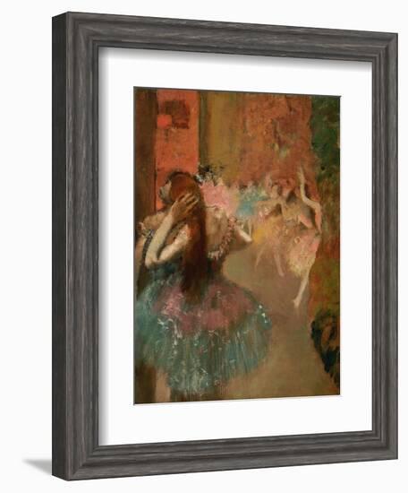 Ballet Scene, about 1885-Edgar Degas-Framed Giclee Print