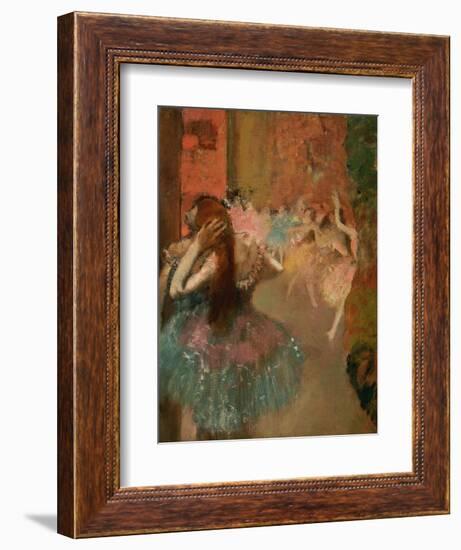 Ballet Scene, about 1885-Edgar Degas-Framed Giclee Print