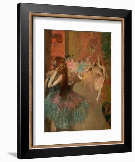 Ballet Scene, about 1885-Edgar Degas-Framed Giclee Print