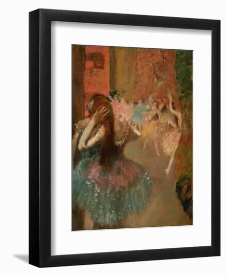 Ballet Scene, about 1885-Edgar Degas-Framed Giclee Print