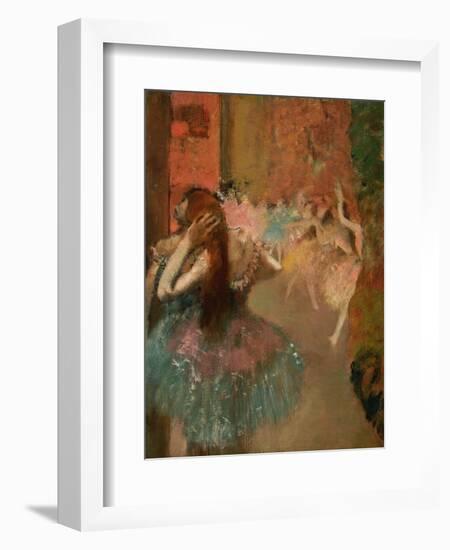 Ballet Scene, about 1885-Edgar Degas-Framed Giclee Print