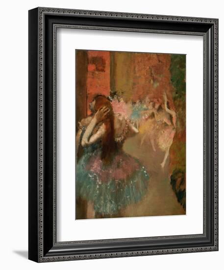 Ballet Scene, about 1885-Edgar Degas-Framed Giclee Print