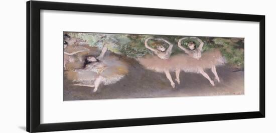 Ballet Scene, C.1879-Edgar Degas-Framed Giclee Print