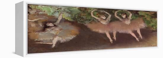 Ballet Scene-Edgar Degas-Framed Premier Image Canvas