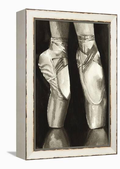 Ballet Shoes II-Grace Popp-Framed Stretched Canvas