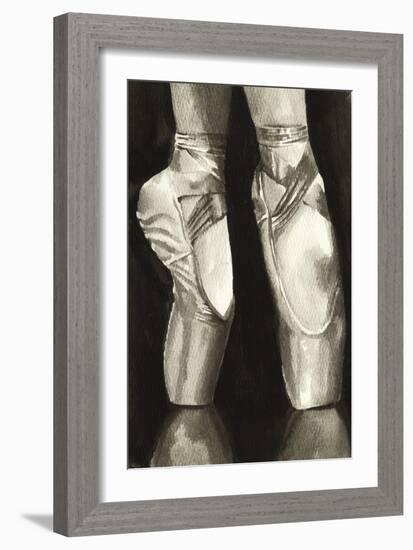 Ballet Shoes II-Grace Popp-Framed Art Print