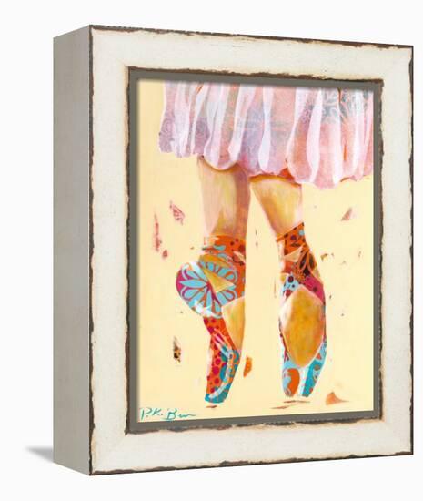 Ballet Slippers-Pamela K. Beer-Framed Stretched Canvas
