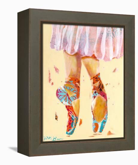 Ballet Slippers-Pamela K. Beer-Framed Stretched Canvas