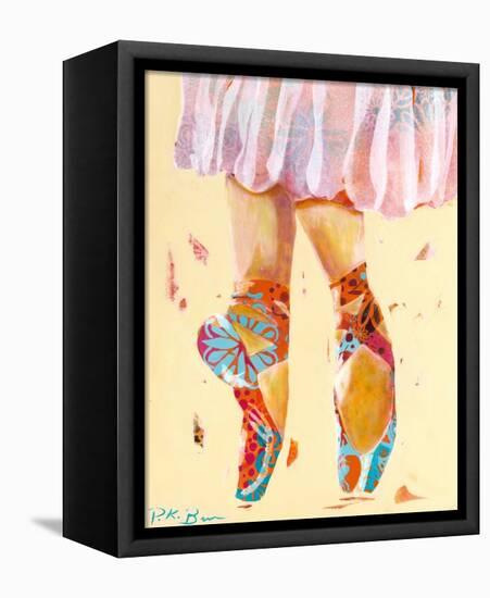 Ballet Slippers-Pamela K. Beer-Framed Stretched Canvas