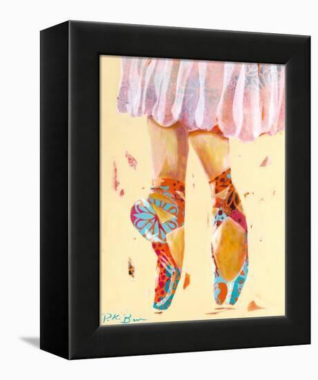 Ballet Slippers-Pamela K. Beer-Framed Stretched Canvas