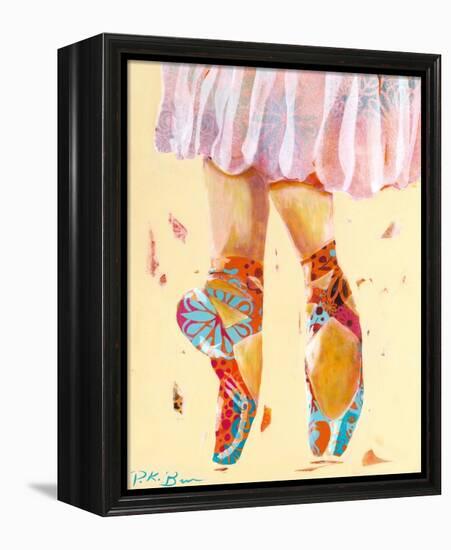 Ballet Slippers-Pamela K. Beer-Framed Stretched Canvas