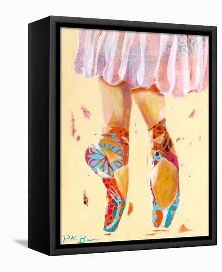 Ballet Slippers-Pamela K. Beer-Framed Stretched Canvas