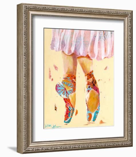 Ballet Slippers-Pamela K. Beer-Framed Art Print