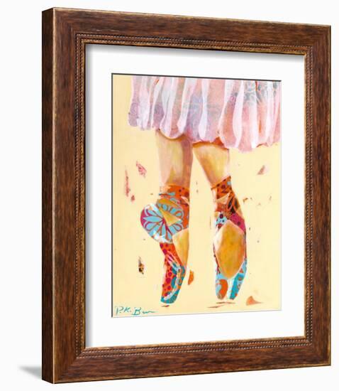 Ballet Slippers-Pamela K. Beer-Framed Art Print