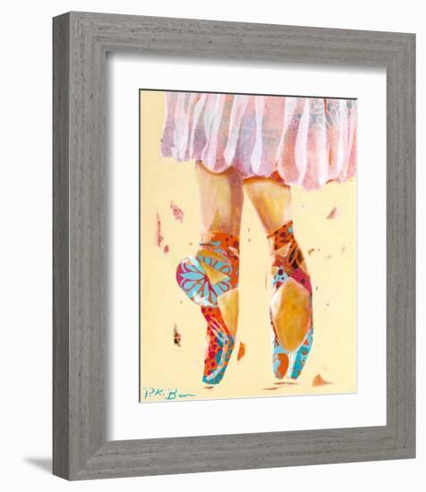 Ballet Slippers-Pamela K. Beer-Framed Art Print