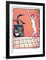Ballet Story-Peter Max-Framed Premium Edition