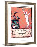 Ballet Story-Peter Max-Framed Premium Edition