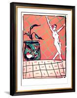 Ballet Story-Peter Max-Framed Premium Edition