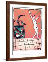 Ballet Story-Peter Max-Framed Premium Edition