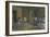 Ballet Studio at the Opera in Rue Le Peletier, 1872-Edgar Degas-Framed Giclee Print