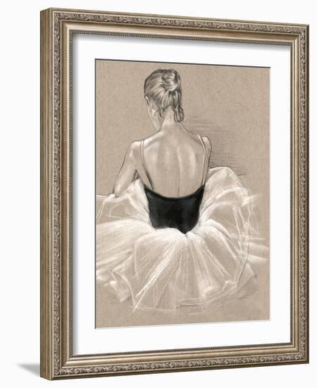 Ballet Study II-null-Framed Art Print