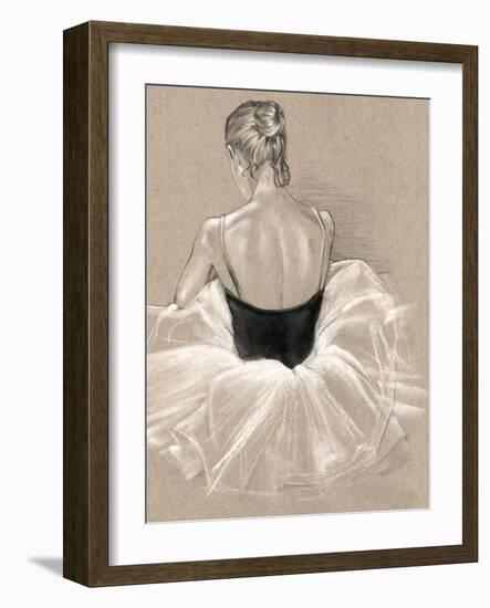 Ballet Study II-null-Framed Art Print