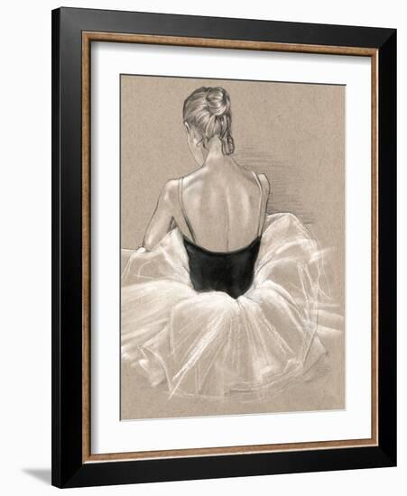 Ballet Study II-null-Framed Art Print