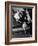 Ballet Teacher Advising Little Girl and Group of Dancers at Ballet Dancing School Look On-Alfred Eisenstaedt-Framed Photographic Print