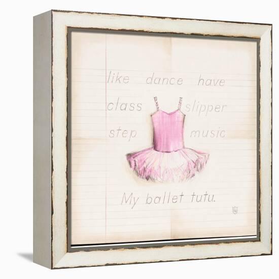 Ballet Tutu-Lauren Hamilton-Framed Stretched Canvas